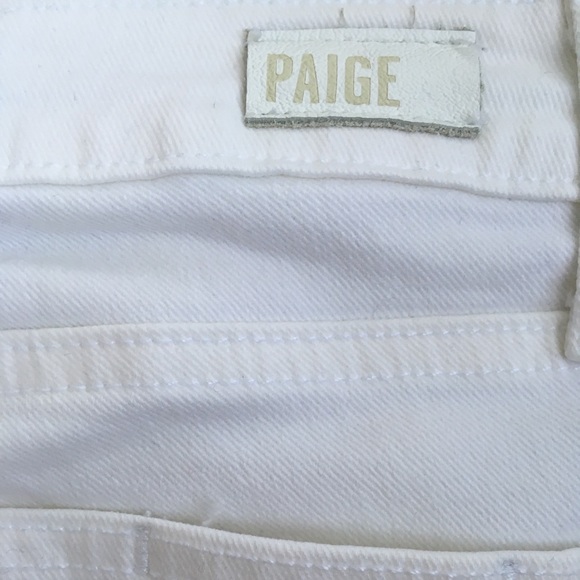 Paige white ankle jeans, size 24 - Picture 5 of 5